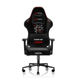 EXVEGA Vesta Dokuma Kumaş Profesyonel Oyuncu Koltuğu 2024 Serisi Game On Love Edition
