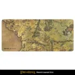 EXVEGA Lord Of The Rings Middle Earth Map Mousepad XXL 90x40