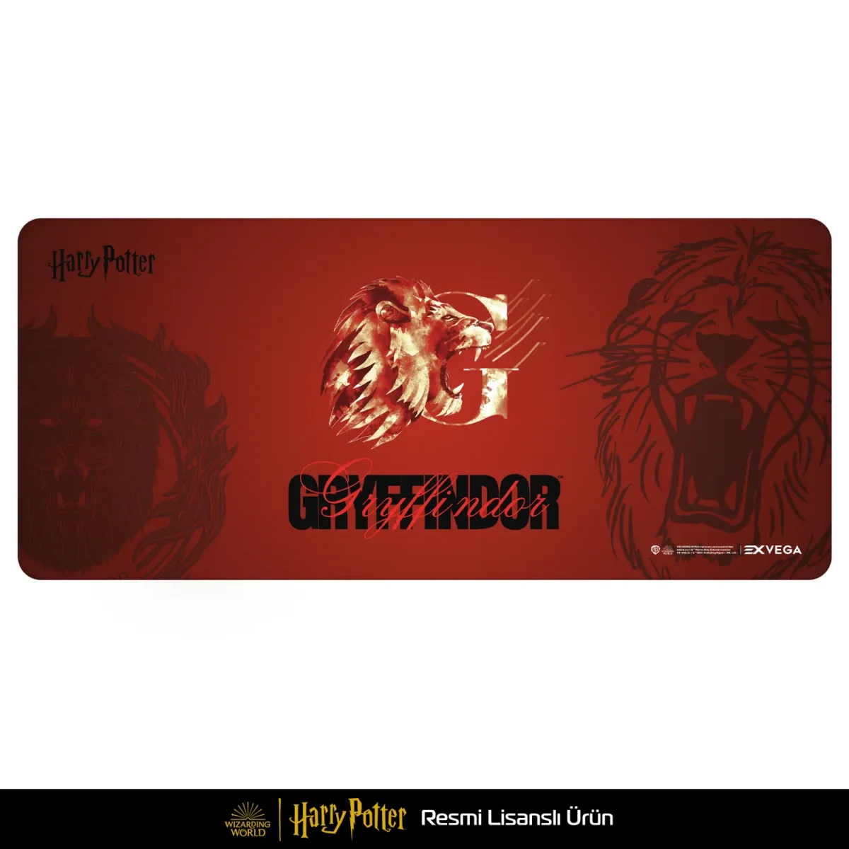 EXVEGA Harry Potter Gryffindor Mousepad XXL 90x40