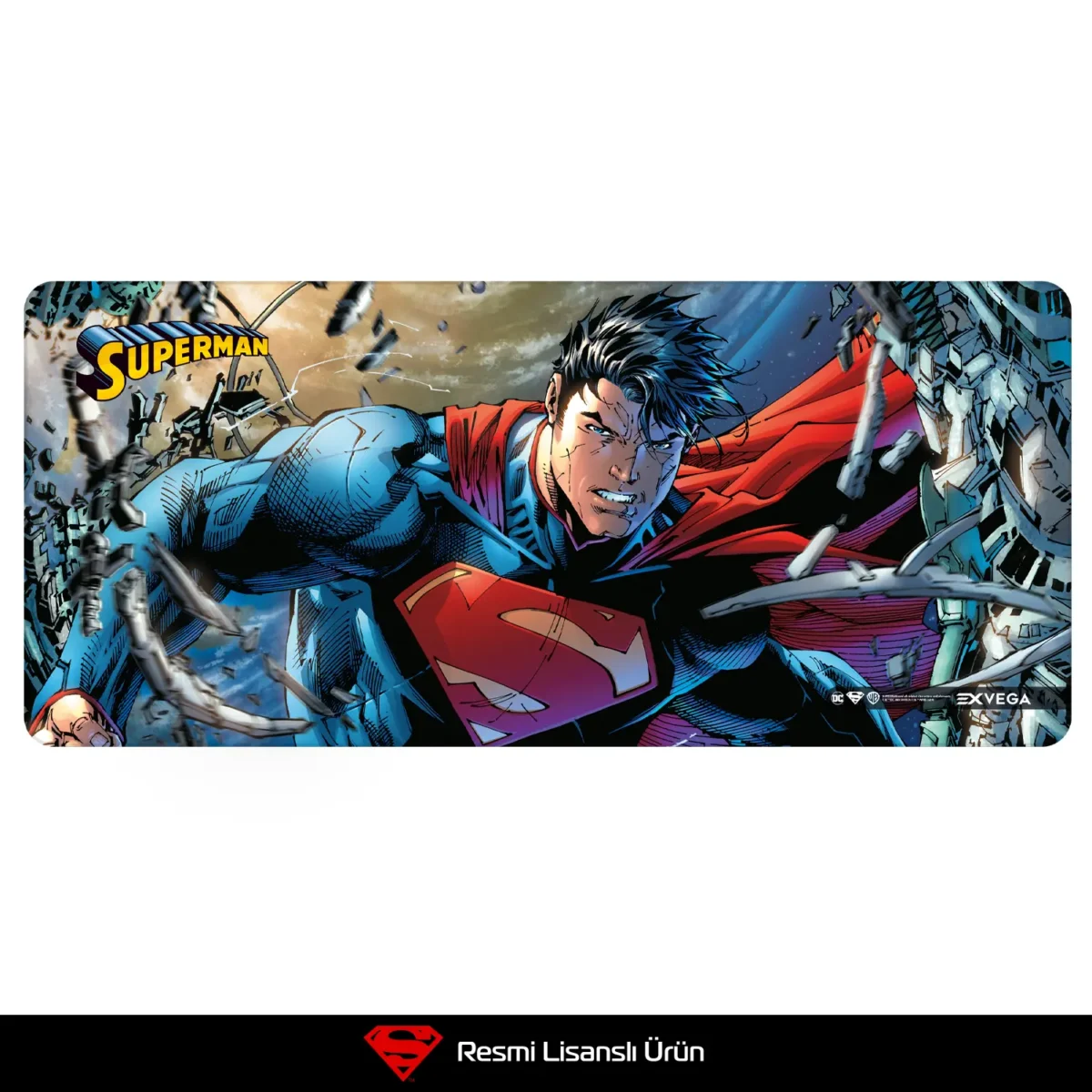 EXVEGA Superman Mousepad XXL 90x40