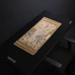 EXVEGA Lord Of The Rings War Of The Rohirrim Map Mousepad XXL 90x40