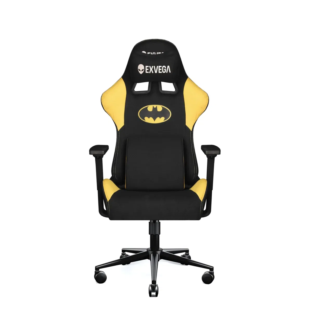 EXVEGA Vesta 2025 Kumaş Oyuncu Koltuğu Siyah Batman Edition - Görsel 1